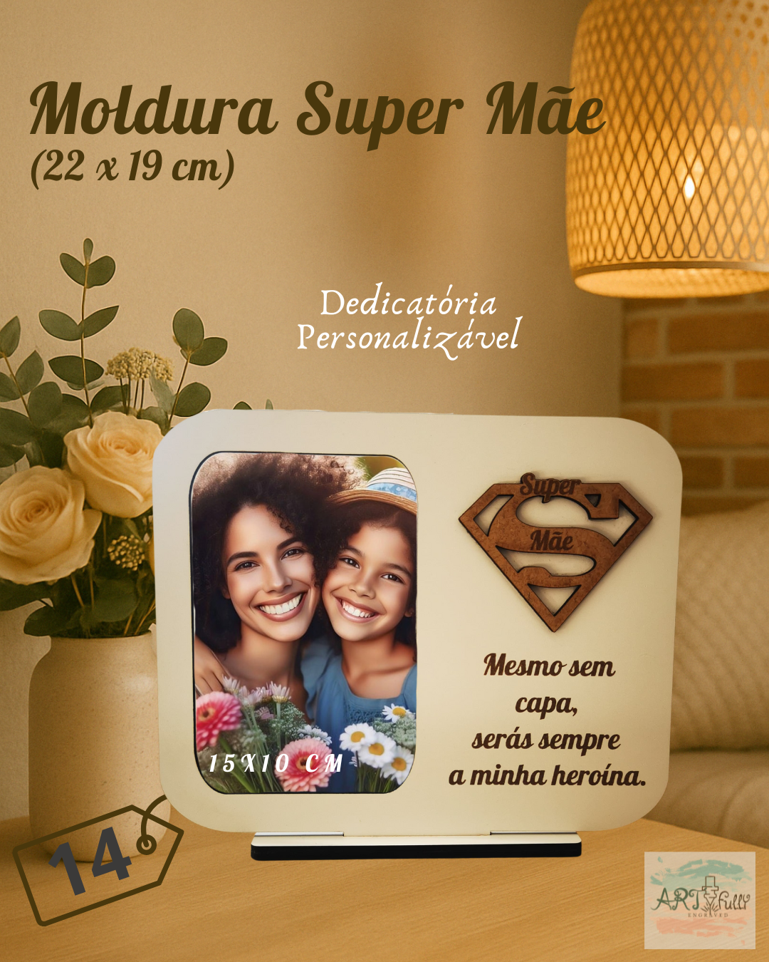 Moldura Super Mãe